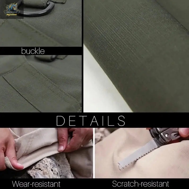 Men’s Tactical Cargo Pants – Multi-Pocket Camouflage Pants for Hiking, Trekking & Outdoor Wear