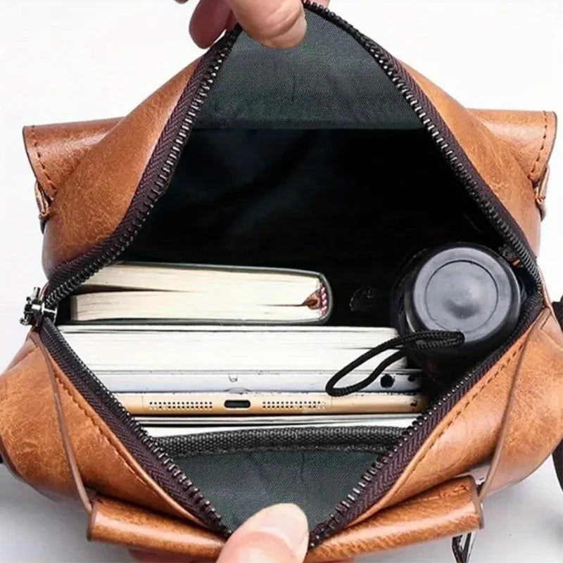 Men’s & Women’s Neutral Shoulder Bag – Stylish Crossbody Backpack for Work and Everyday Use