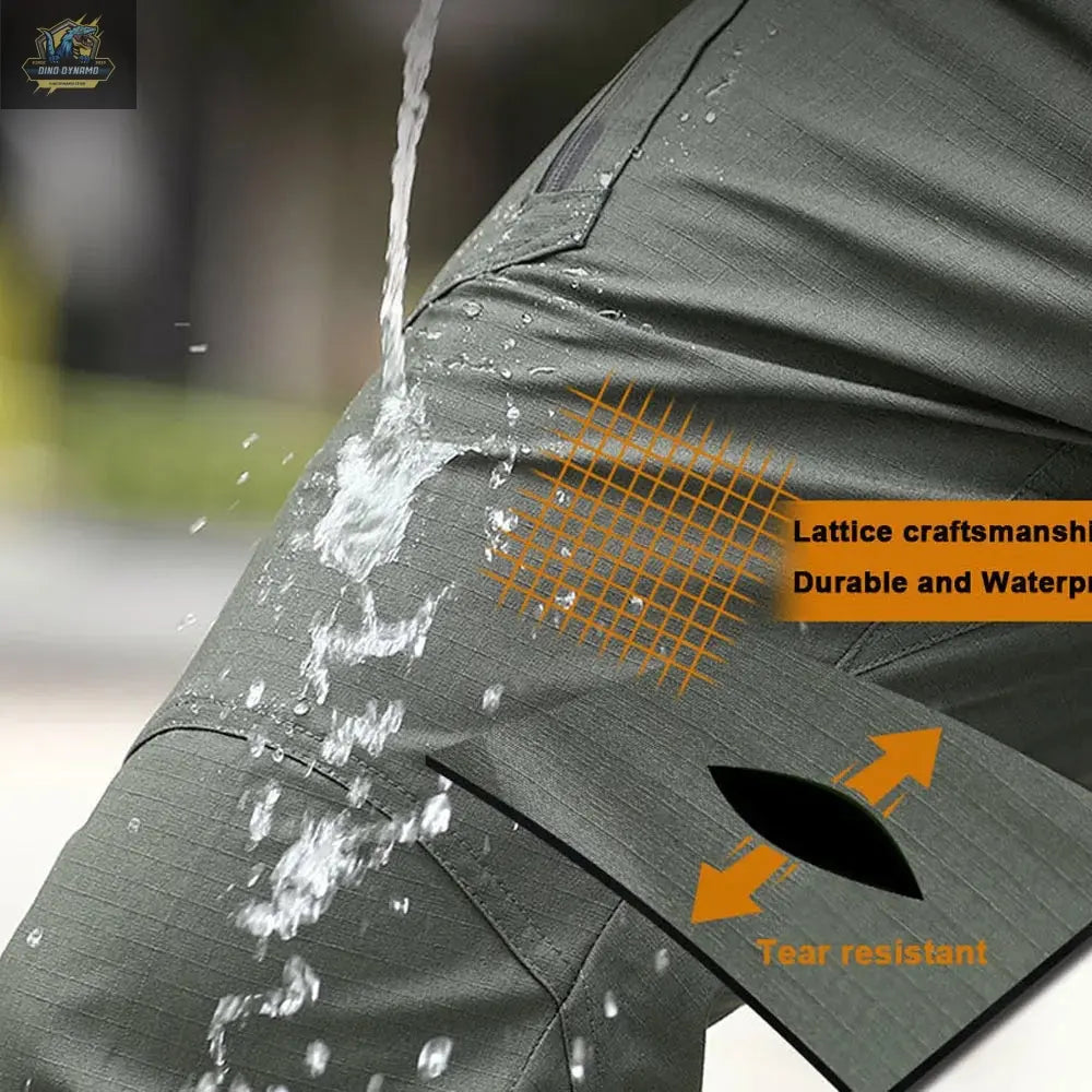 Men’s Tactical Cargo Pants – Multi-Pocket Camouflage Pants for Hiking, Trekking & Outdoor Wear