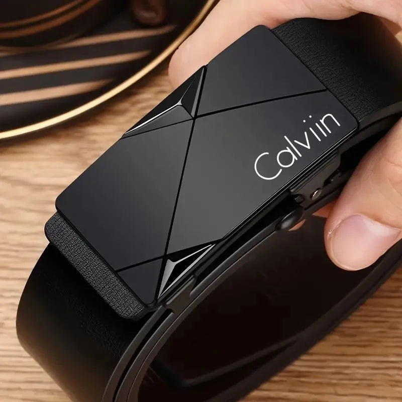 ChatGPT said:  Stylish Men’s PU Leather Belt – Automatic Buckle Fashion Belt for Business, Work, Party & Daily Wear