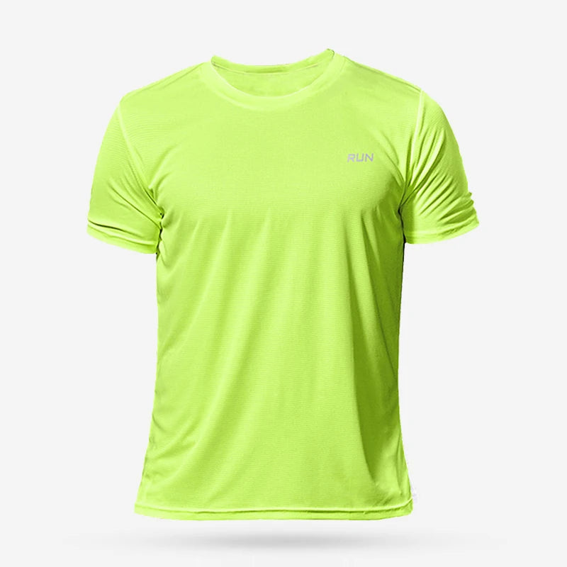 Men’s Sports Jersey – Running Shirt, Quick-Dry Jogging T-Shirt for Fitness, Gym, and More