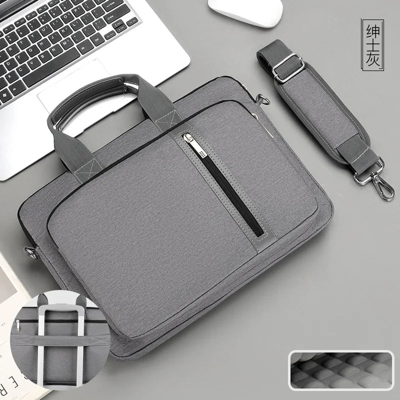 Laptop Bag & Sleeve Case – Waterproof Protective Carrying Case for MacBook Air/Pro, ASUS, Lenovo, Dell, Huawei (13, 14, 15.6, 17.3 Inch)