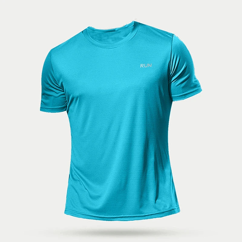 Men’s Sports Jersey – Running Shirt, Quick-Dry Jogging T-Shirt for Fitness, Gym, and More