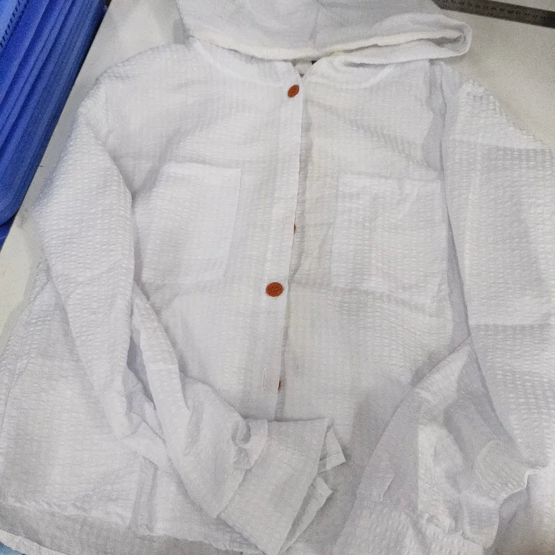 Women’s Summer Sunshade Shirt – Lightweight Long Sleeve Casual Fashion Top