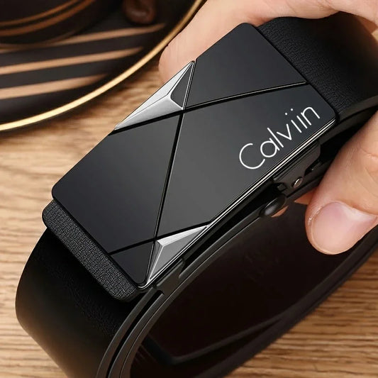 ChatGPT said:  Stylish Men’s PU Leather Belt – Automatic Buckle Fashion Belt for Business, Work, Party & Daily Wear