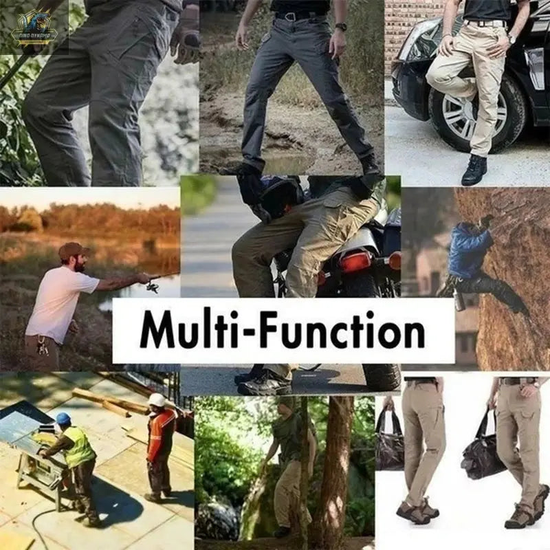 Men’s Tactical Cargo Pants – Multi-Pocket Camouflage Pants for Hiking, Trekking & Outdoor Wear